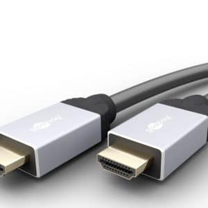Goobay High Speed 2.0 HDMI kabel med Ethernet - 4K / 60 Hz - 1 m