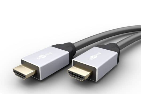 Goobay High Speed 2.0 HDMI kabel med Ethernet - 4K / 60 Hz - 1.5 m