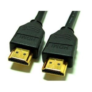 HDMI 2.0 High Speed 4K kabel med Ethernet. Guldbelagte stik. 3 m