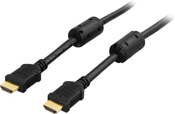 HDMI kabel - High Speed med Ethernet - 4K 60Hz - 10m - Livstidsgaranti