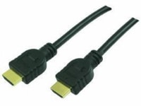 LogiLink High Speed with Ethernet - HDMI med Ethernet-kabel - HDMI han til HDMI han - 10 m