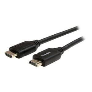 StarTech.com 1m 3 ft Premium High Speed HDMI Cable with Ethernet - 4K 60Hz - HDMI med Ethernet-kabel - 1 m