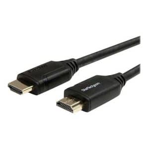 StarTech.com 2m 36 ft Premium High Speed HDMI Cable with Ethernet - 4K 60Hz - HDMI med Ethernet-kabel - 2 m