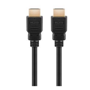 Ultra High Speed HDMI 2.1 kabel med Ethernet - 8K / 60 Hz - Sort - 0.5 m