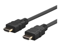 VivoLink Pro - HDMI med Ethernet-kabel - HDMI (han) til HDMI (han) - 5 m - sort - formet, 4K support