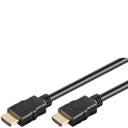 Goobay Højhastigheds HDMI Kabel m. Ethernet - 0,5 m