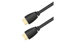 Sinox - HDMI-kabel med Ethernet - HDMI han til HDMI han - 3 m - sort/grå - 4K support