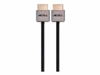 Accell ProUltra Thin High Speed HDMI Cable with Ethernet - HDMI-kabel med Ethernet - HDMI han til HDMI han - 1 m