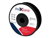 ProXtend - HDMI-kabel med Ethernet - HDMI (han) til HDMI (han) - 20 m - Trippel-afskærmet hybridkobber-/fiberoptik - Sort - Active Optical Cable (AOC) - 4K 60Hz Support