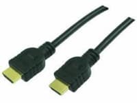 LogiLink High Speed with Ethernet - HDMI-kabel med Ethernet - HDMI han til HDMI han - 15 m