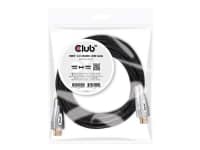 Club 3D CAC-2312 - HDMI-kabel med Ethernet - HDMI han til HDMI han - 5 m - 4K support