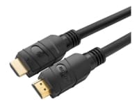 MicroConnect - High Speed - HDMI-kabel med Ethernet - HDMI han til HDMI han - 15 m - dobbelt afskærmet - sort - indendørs, Dolby DTS-HD Master Audio support, 1-vejs, 4K60Hz (4096 x 2160) support