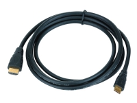 Cablexpert - HDMI-kabel med Ethernet - 19 pin mini HDMI Type C han til HDMI han - 3 m - 4K support