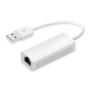 USB-A til Ethernet Adapter Kabel - Hvid